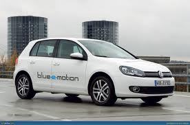 The Volkswagen_Golf_Blue-e-Motion